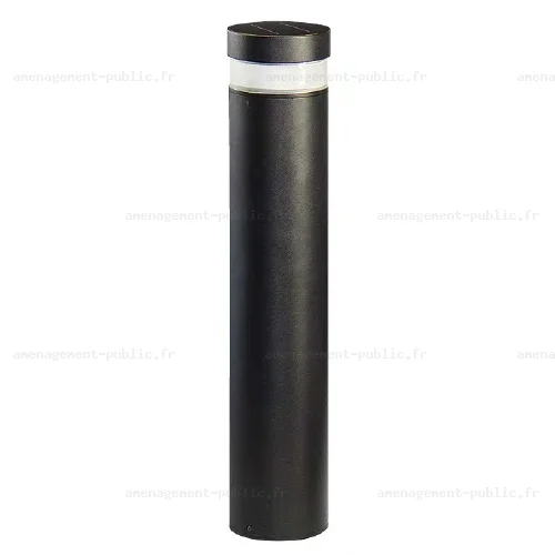Potelet pour allées extérieures avec éclairage LED intégré